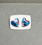 Големи обици Сърце