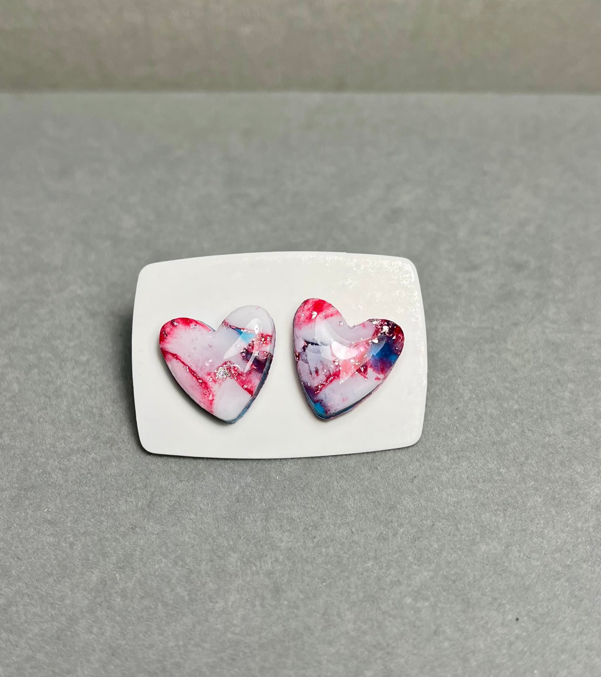 Големи обици Сърце