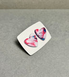 Големи обици Сърце