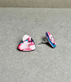 Големи обици Сърце