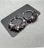 Бляскави обици тип халка