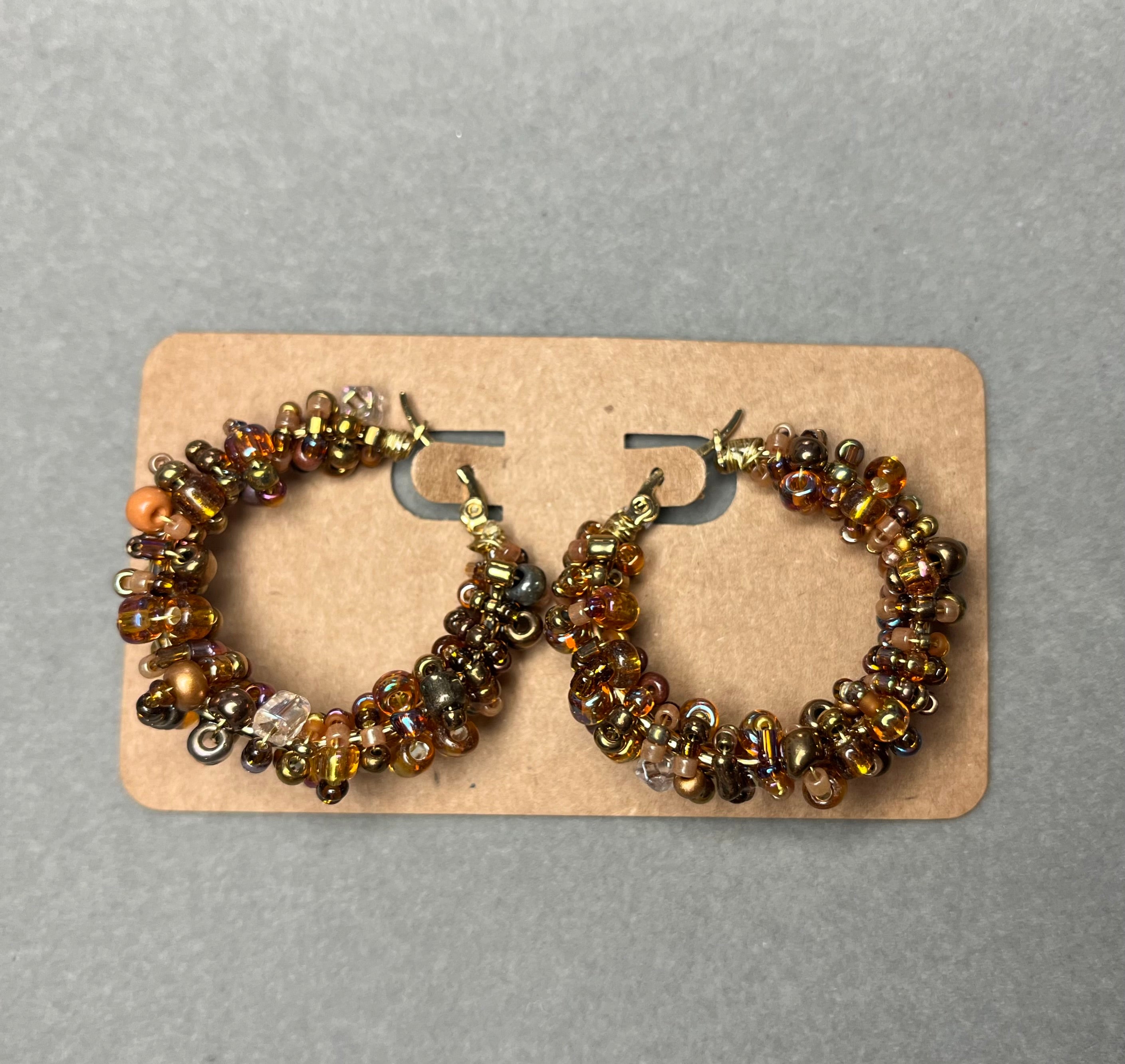 Есенни обици тип халка