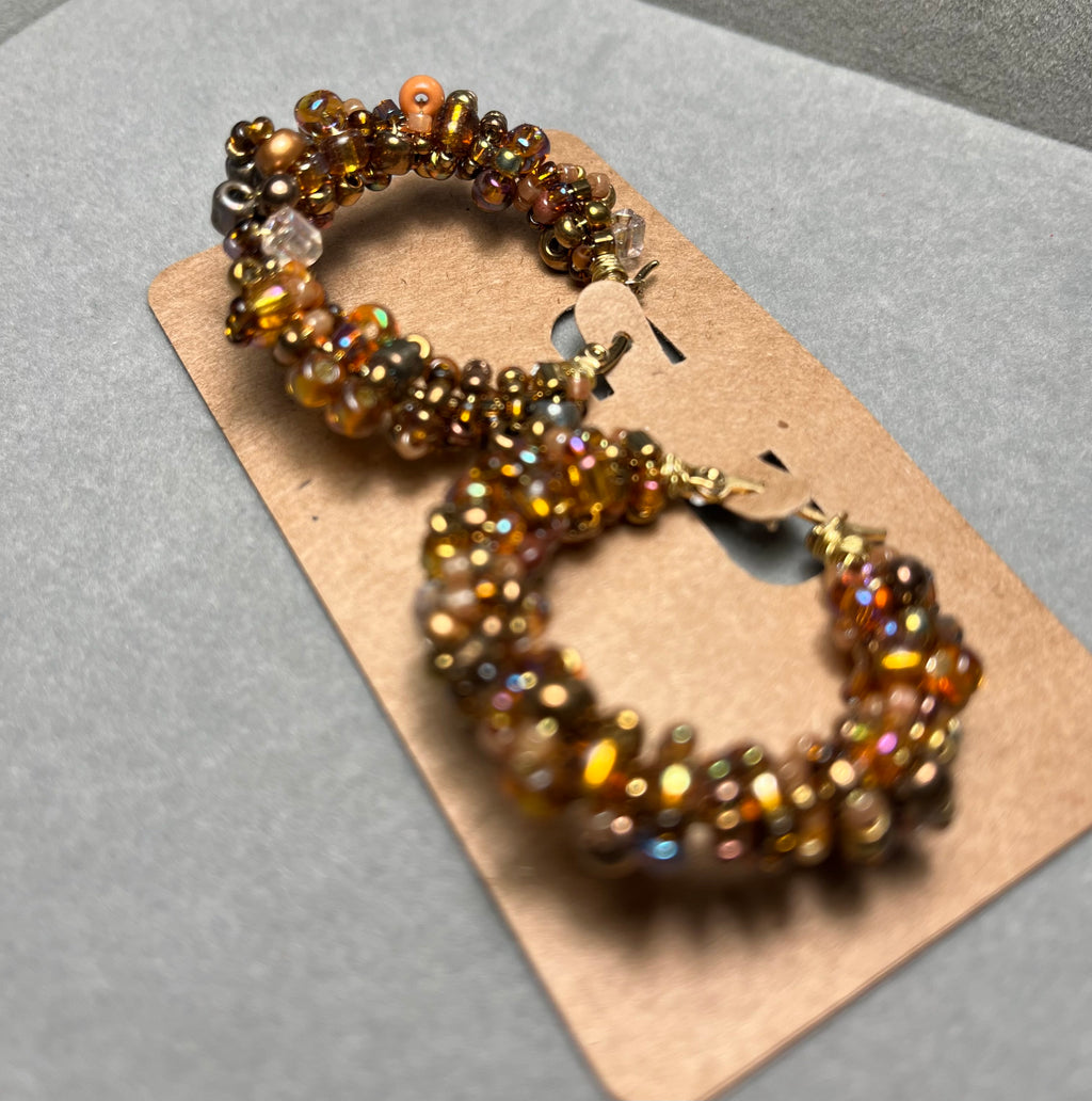 Есенни обици тип халка