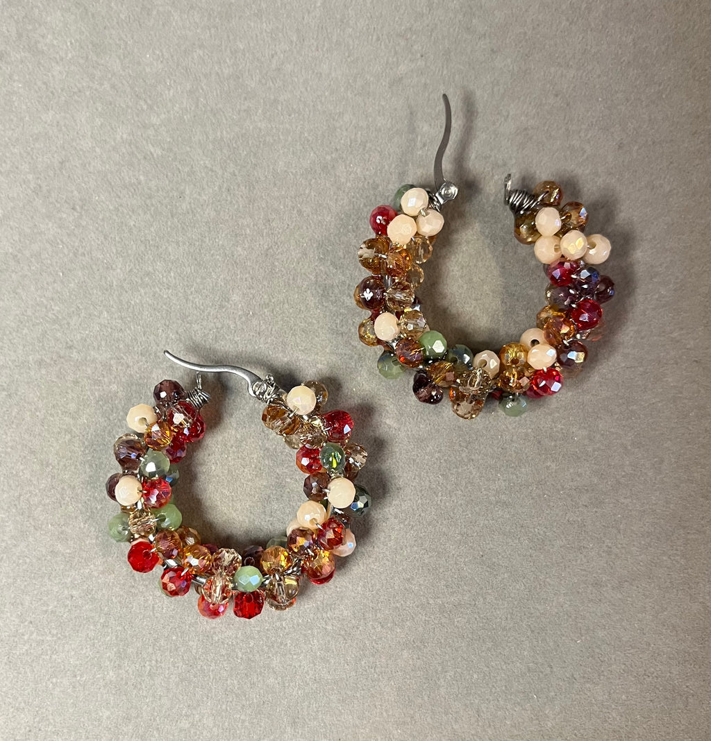 Бляскави есенни обици