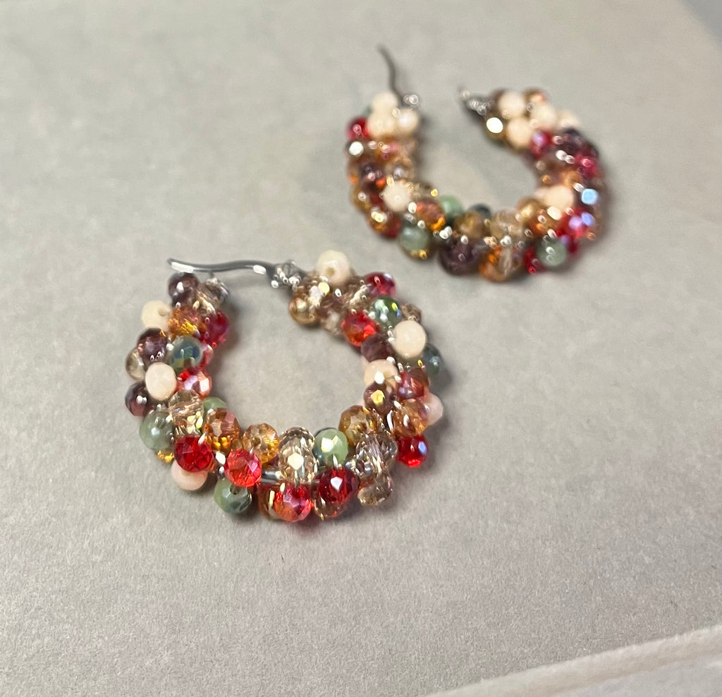 Бляскави есенни обици