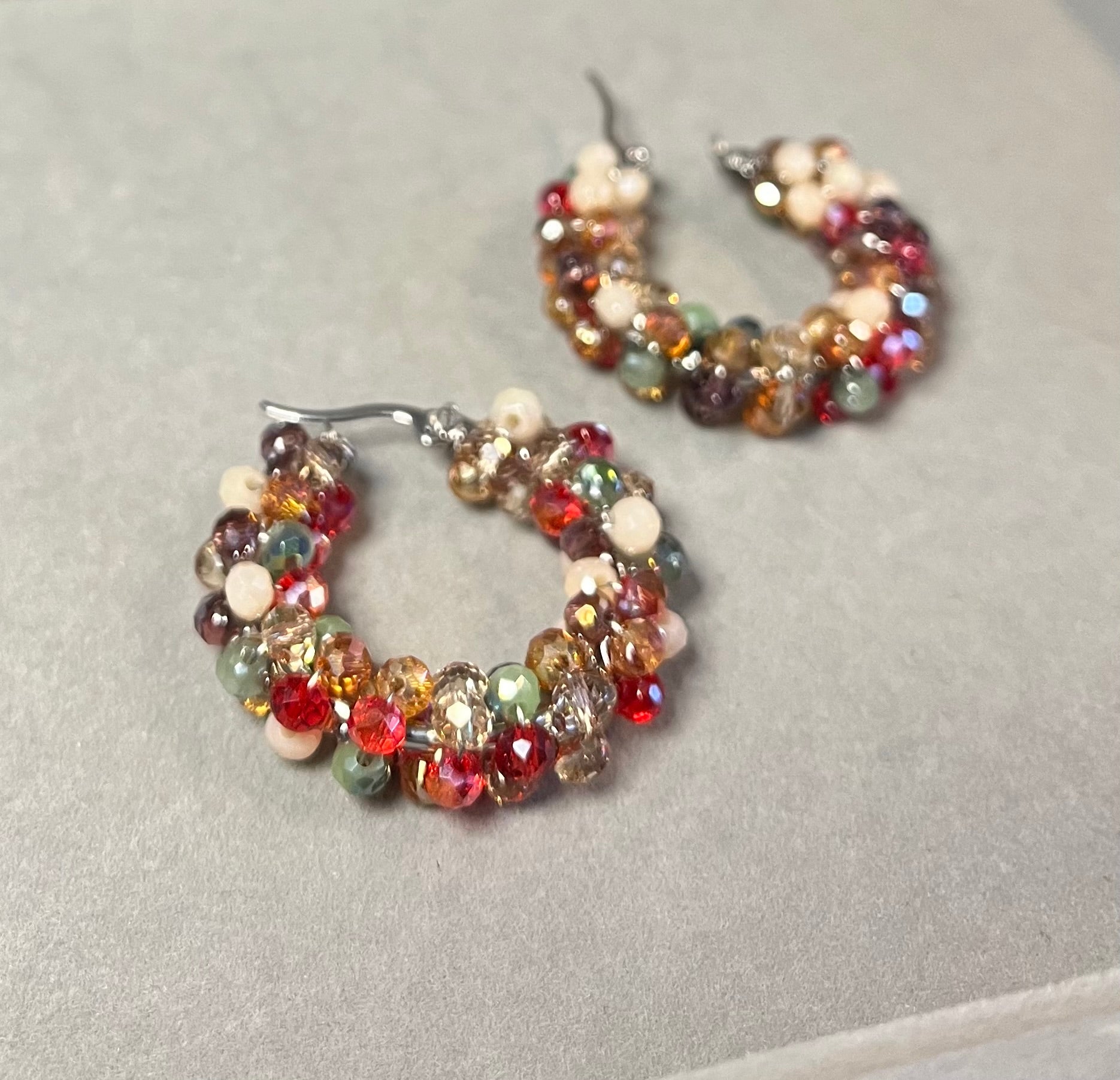 Бляскави есенни обици