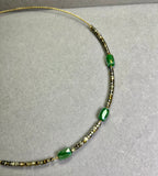 Колие нежно златист