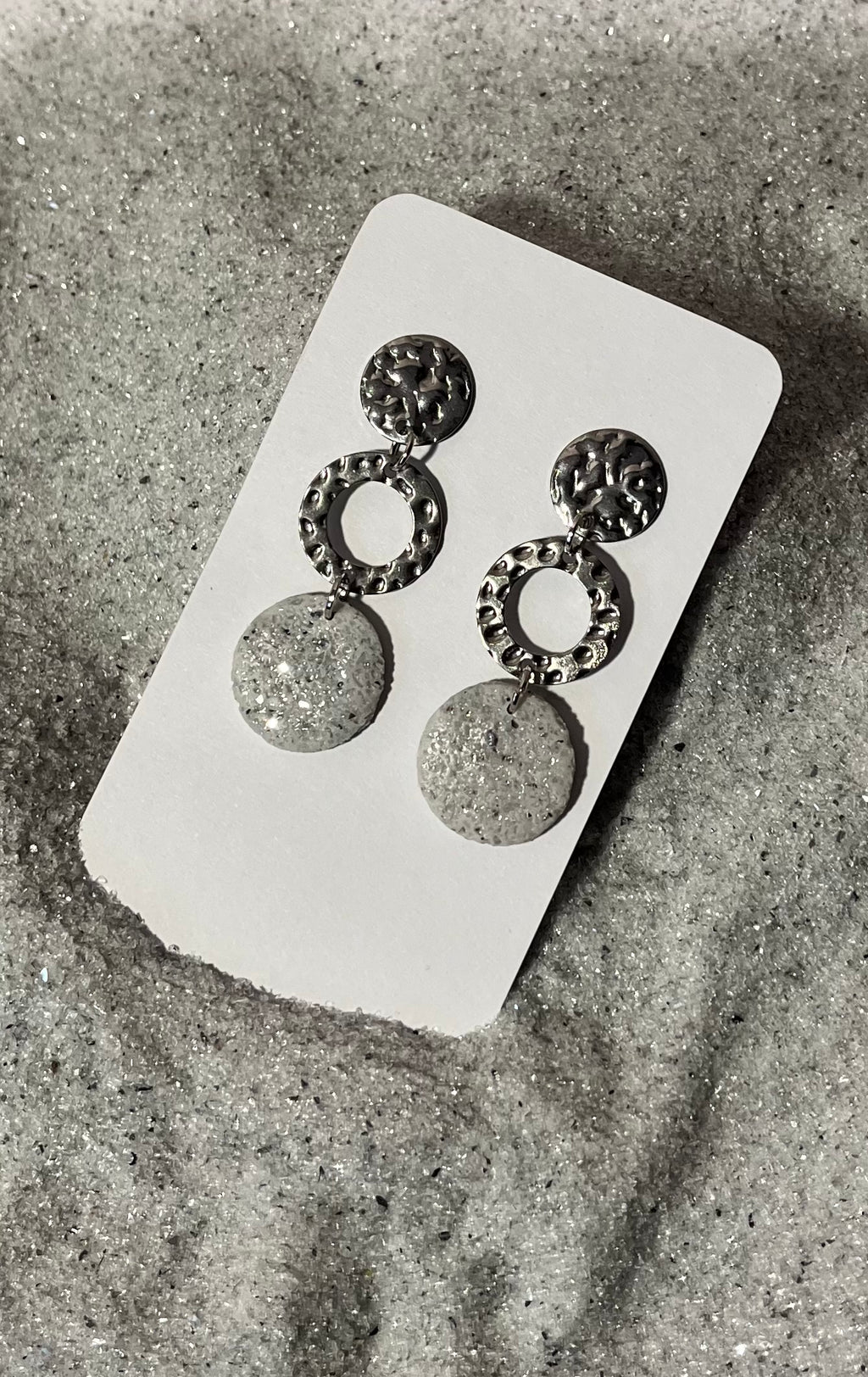 Обици морски пясък